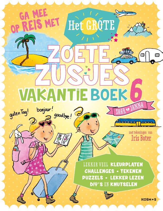 ZZ_Vakantieboek 6_cover_p1.indd Het grote Zoete Zusjes vakantieboek 6 - Afbeelding 1