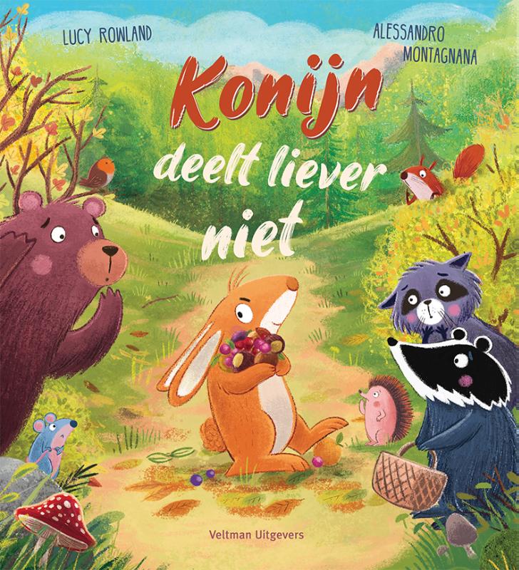 Omslag Konijn deel liever niet.indd Konijn deelt liever niet - Afbeelding 1