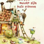 Opa Jan maakt zijn huis schoon