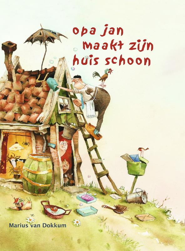 omslagopajan3-spread.indd Opa Jan maakt zijn huis schoon - Afbeelding 1