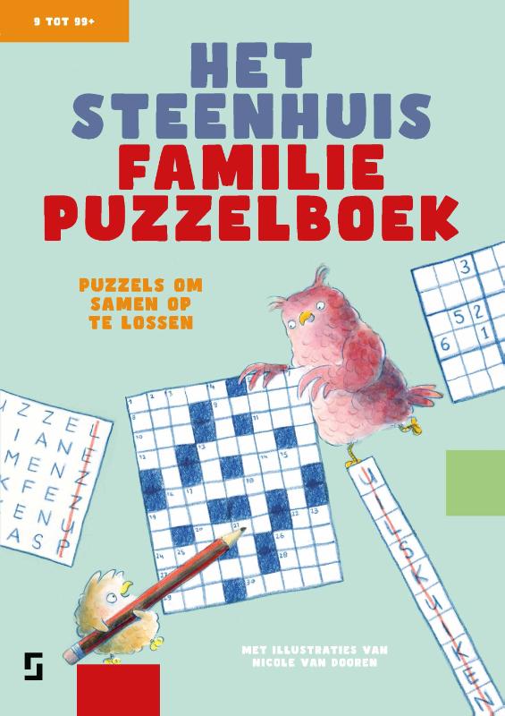 9789062226191_front-cover-standard.jpg Het Steenhuis familiepuzzelboek - Afbeelding 1