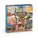 Joy Laforme Merry Market 1000 Piece Foil Puzzle in a Square Box