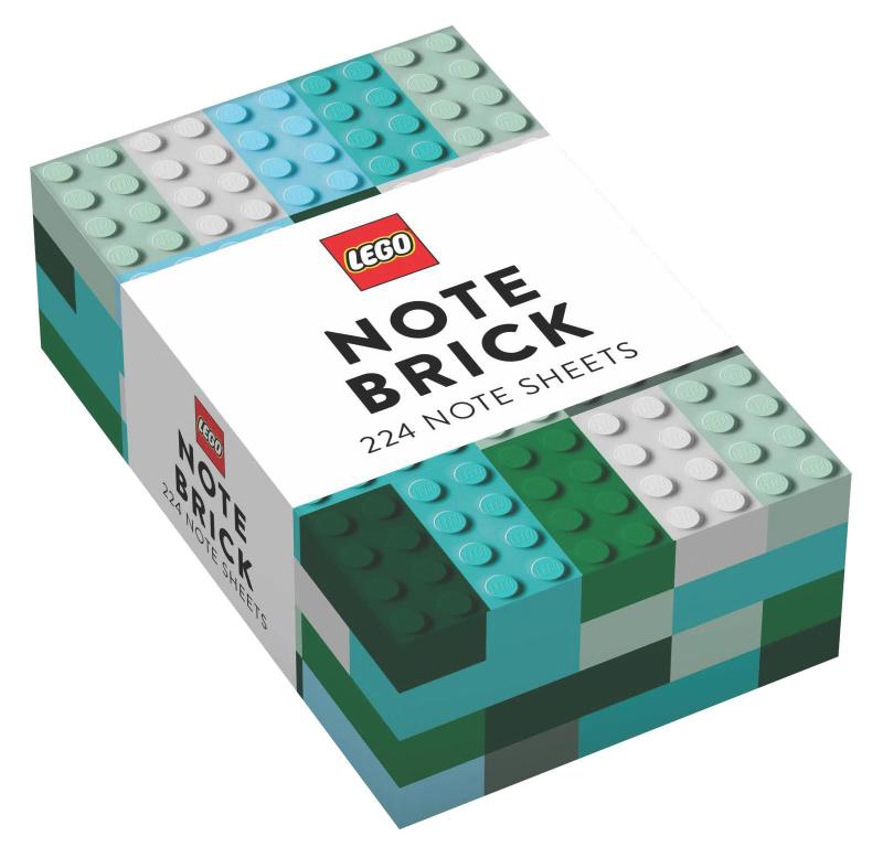 9781452179698_front-cover-standard.jpg LEGO® Note Brick (Blue-Green) - Afbeelding 1