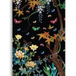 Ashmolean Museum: Cloisonne Casket with Flowers and Butterflies (Soft Touch Journal)