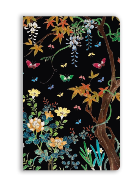 9781804178980_front-cover-standard.jpg Ashmolean Museum: Cloisonne Casket with Flowers and Butterflies (Soft Touch Journal) - Afbeelding 1