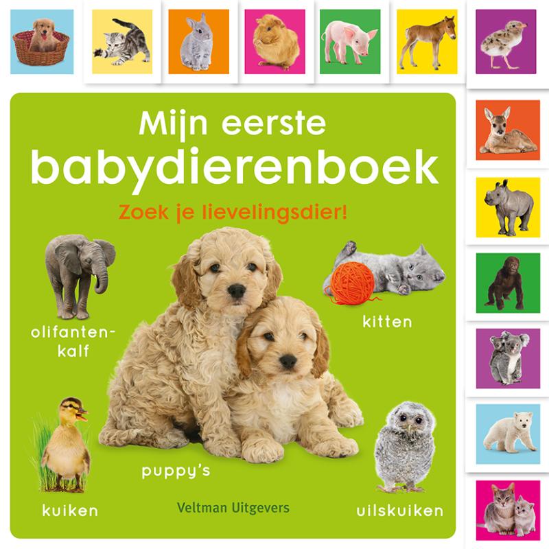 9789048323258_front-cover-standard.jpg Mijn eerste babydierenboek - Afbeelding 1