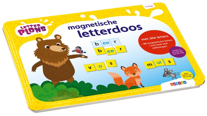 9789048752195_front-cover-standard.jpg Letterplons magnetische letterdoos - Afbeelding 1