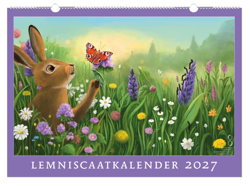8716951387955_front-cover-standard.jpg Lemniscaat, Poster kalender 2027 - Afbeelding 1