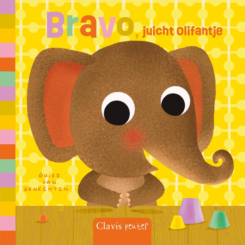 9789044863536_front-cover-standard.jpg Bravo, juicht Olifantje - Afbeelding 1
