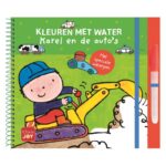 Kleuren met water. Karel en de auto’s