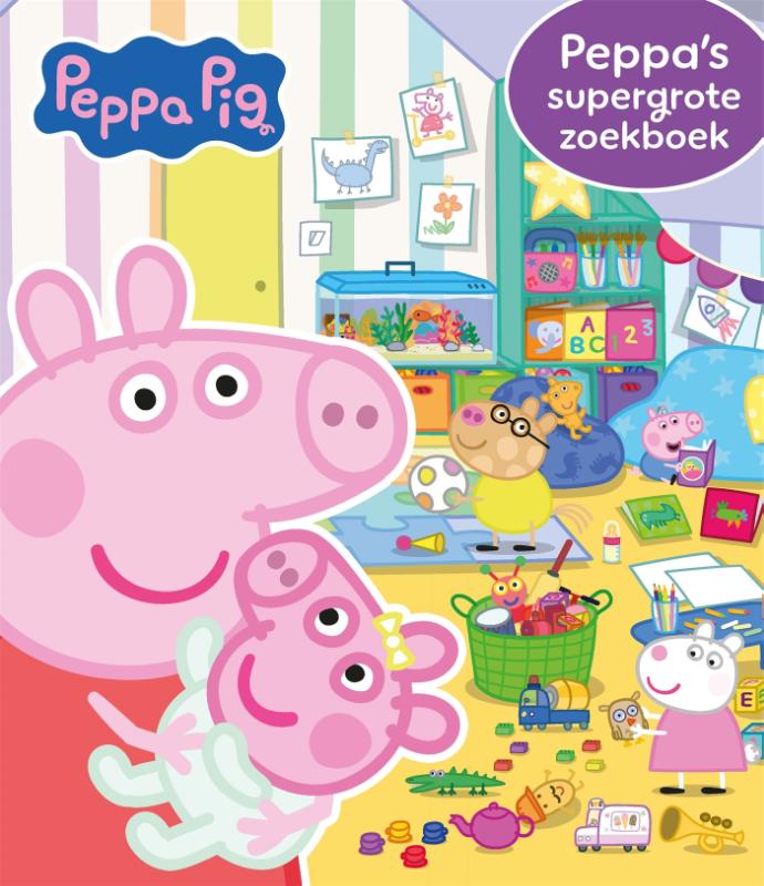 9789047880158_front-cover-standard.jpg Peppa's supergrote zoekboek - Afbeelding 1