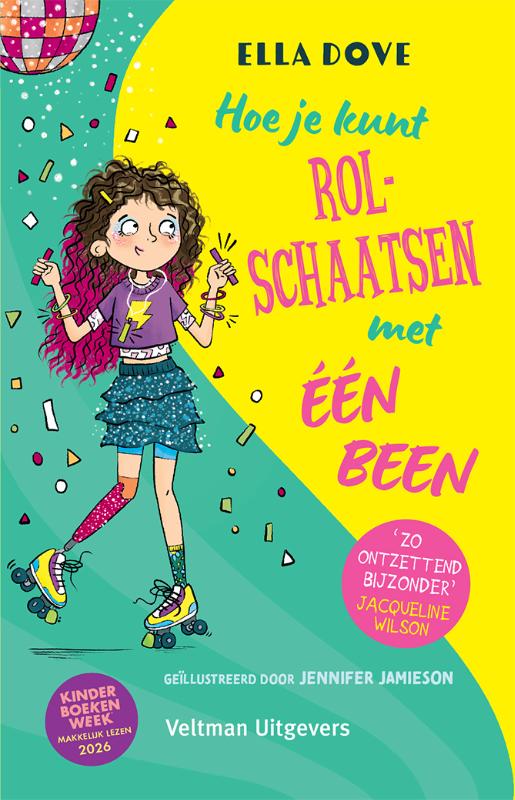 Omslag Hoe je kunt rolschaatsen met een been-2edruk.indd Hoe je kunt rolschaatsen met één been - Afbeelding 1