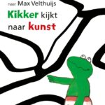 Kikker kijkt naar kunst