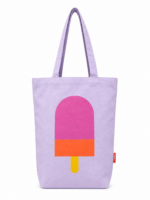 Totebag Engel. Lilac joy