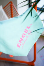 Totebag Engel. Mint sparkle - Afbeelding 2