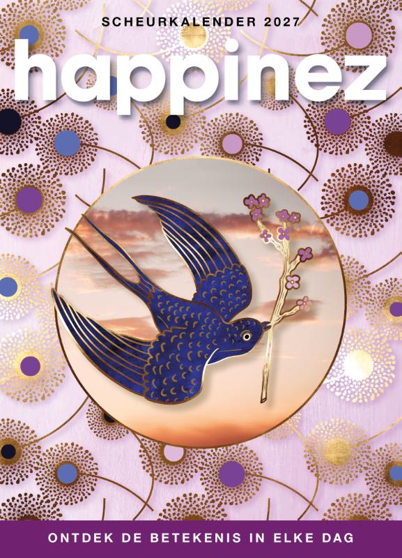 9789043942423_front-cover-standard.jpg Happinez spirituele scheurkalender 2027 - Afbeelding 1