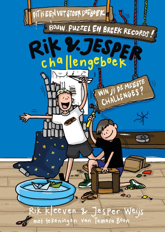 9789043945943_front-cover-standard.jpg Rik en Jesper challengeboek - Afbeelding 1