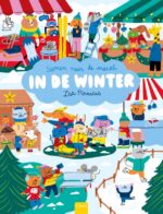 Samen naar de markt in de winter