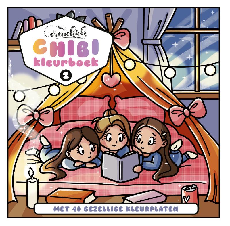 9789045331881_front-cover-standard.jpg Chibikleurboek 2 - Afbeelding 1