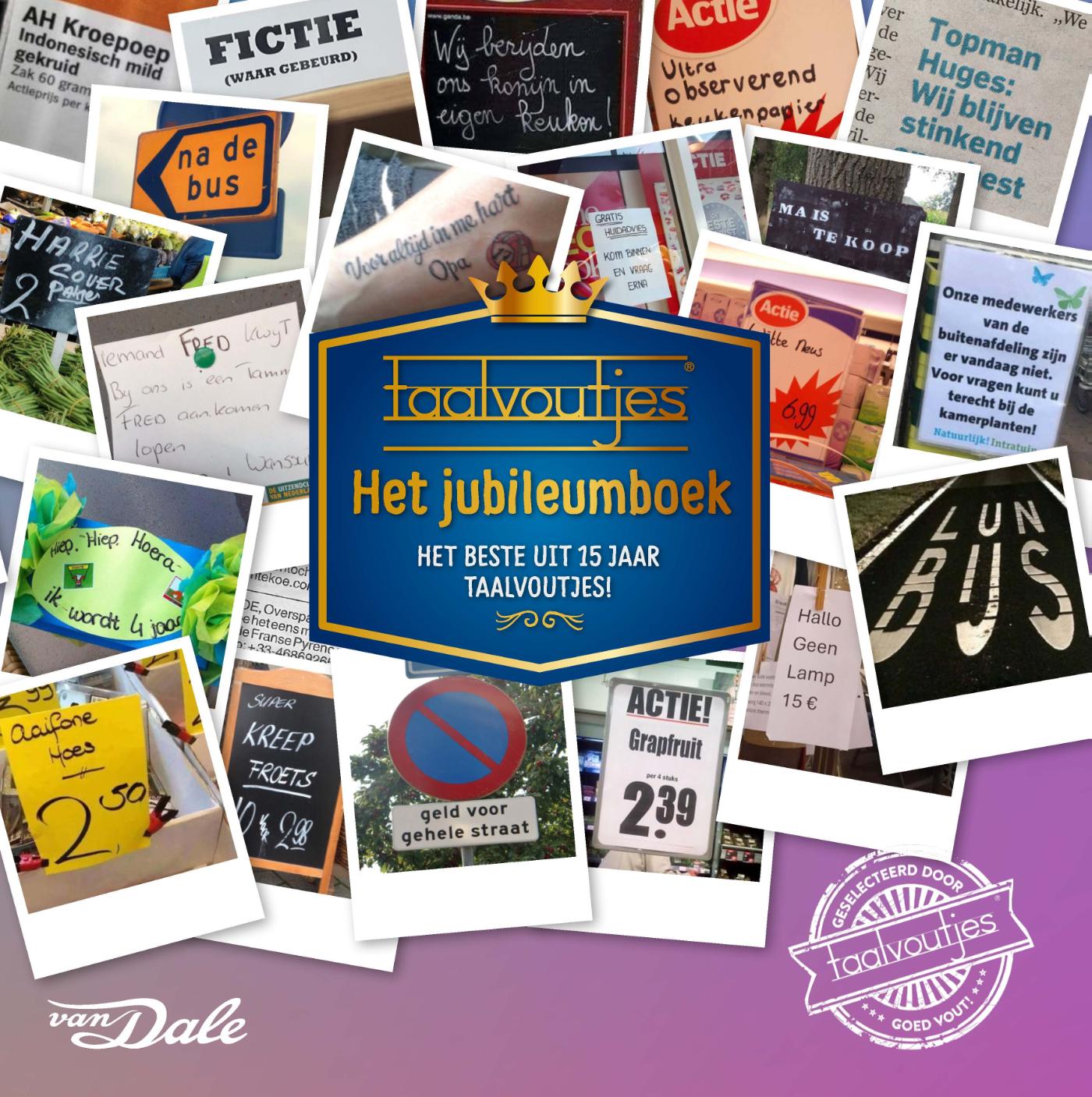9789460777219_front-cover-standard.jpg Taalvoutjes - Het jubileumboek - Afbeelding 1